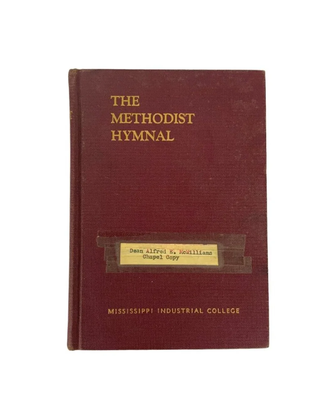 The Methodist Hymnal Official Vintage 1963 Red Hardcover Book